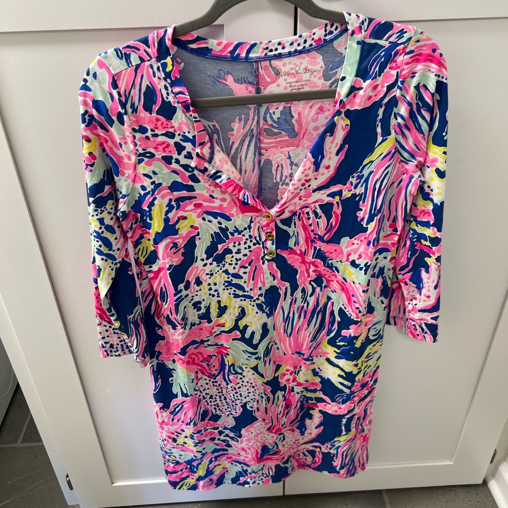 Lilly Pulitzer cotton dress.